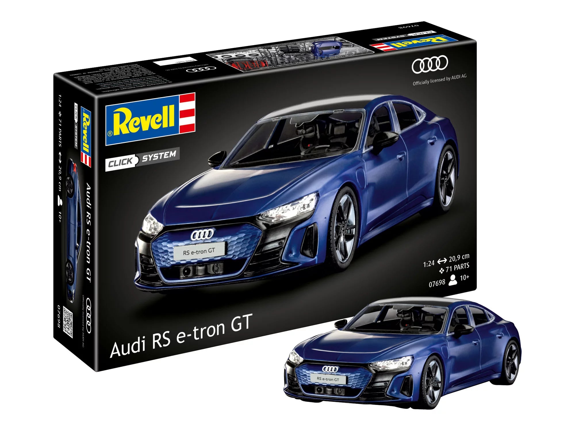 klikací systém Audi RS e-tron GT