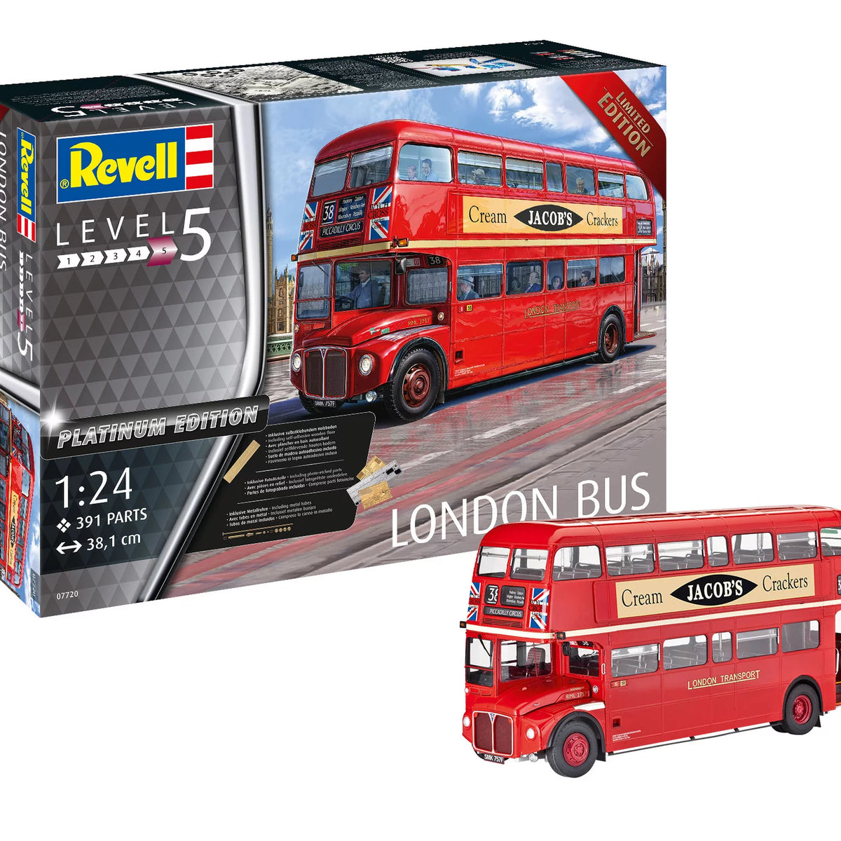 Revell London Bus プラモデル Amazon.com: Revell of Germany 1/24 London Bus : Toys & Games