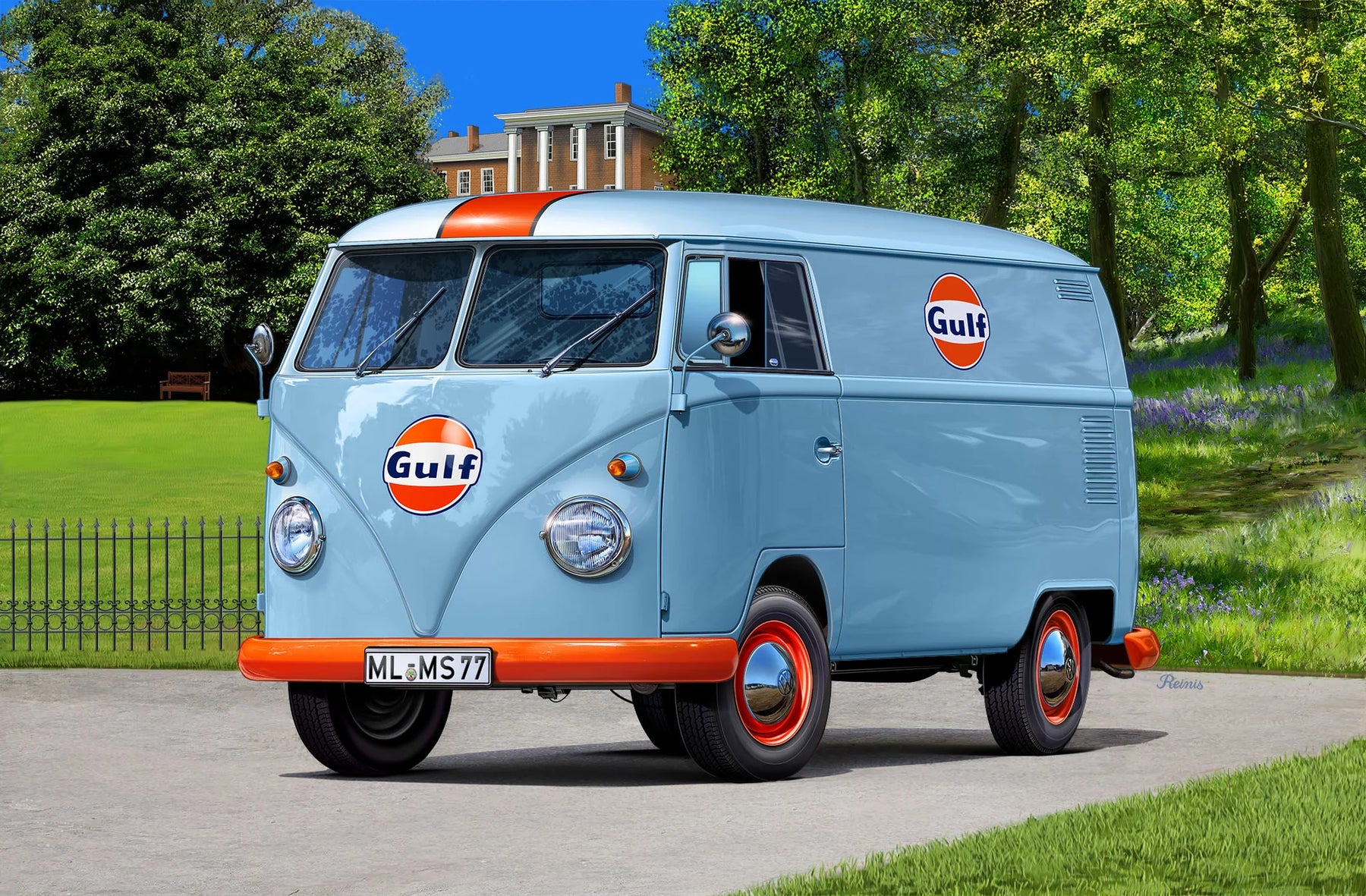 VW T1 furgon "Gulf"