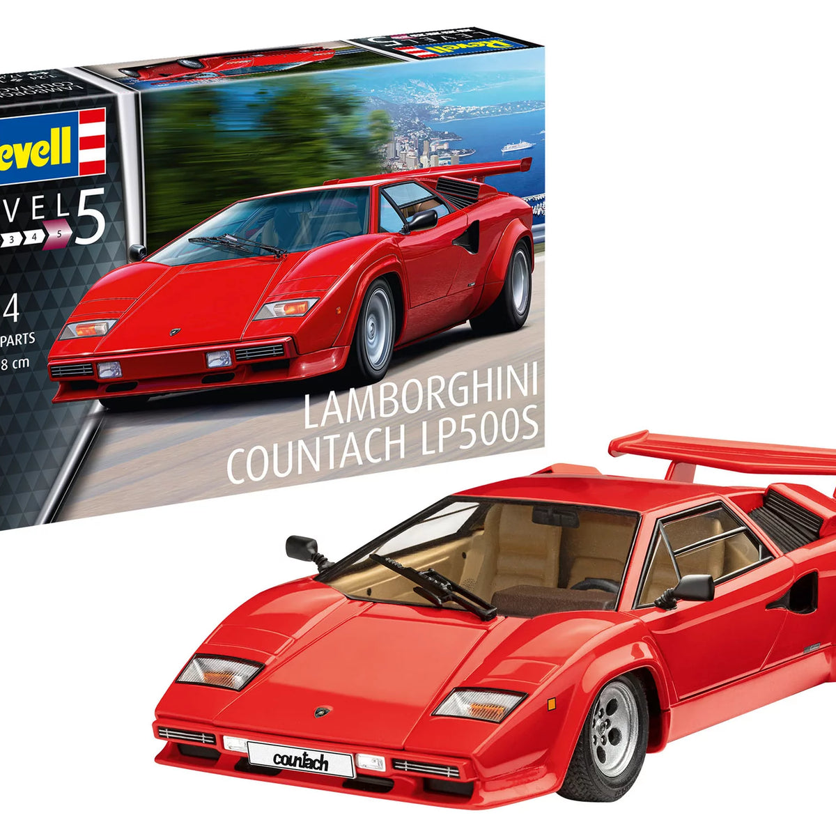 a*n様 HPI Lamborghini Countach LP500S ボディ TAMIYA 1/24 Lamborghini Countach LP500S (Clear Coat Red Body