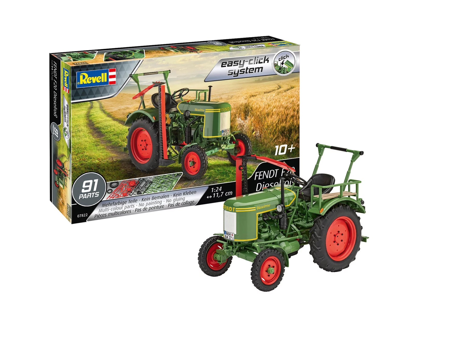 Fendt F20 Dieselroß tractor click system