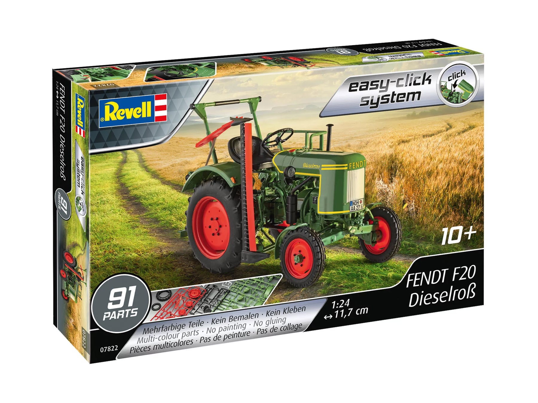 Fendt F20 Dieselroß tractorkliksysteem
