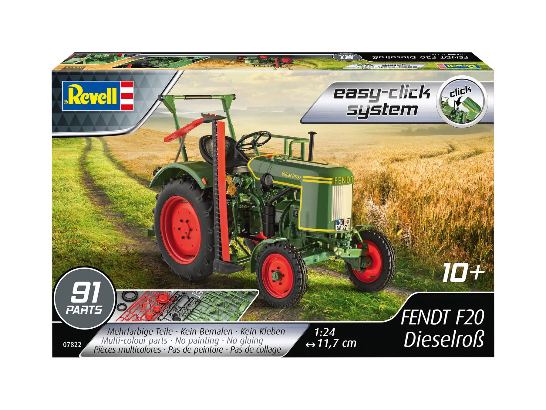 Fendt F20 Dieselroß tractorkliksysteem