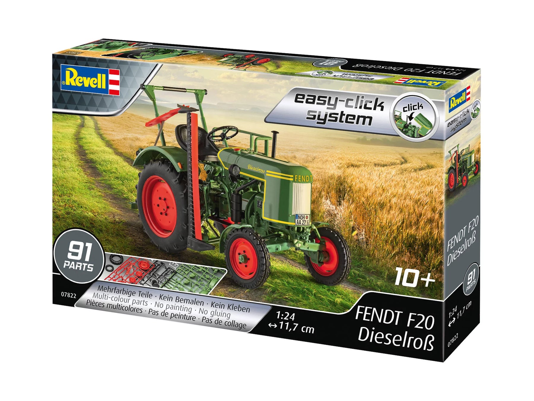 Fendt F20 Dieselroß tractorkliksysteem