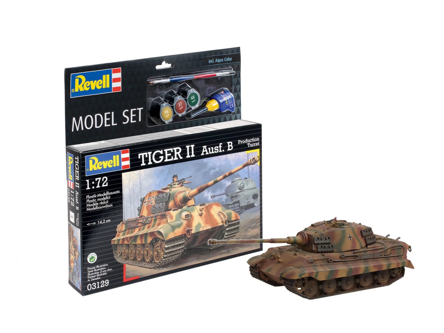 Modelset Tiger II Ausf. B