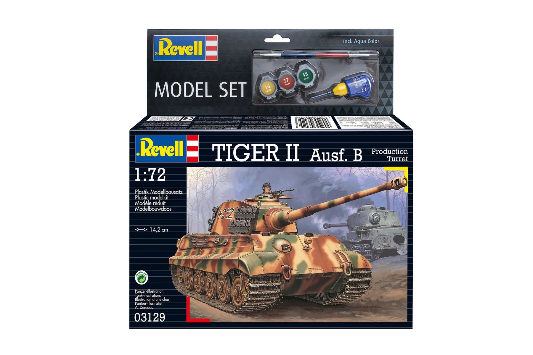 Modelset Tiger II Ausf. B