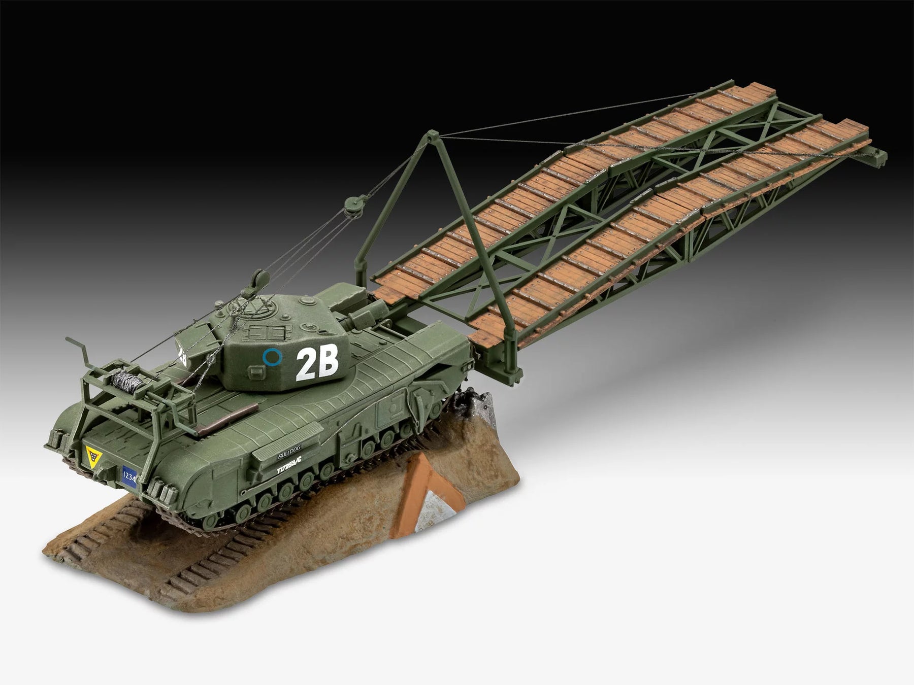 Model Set Churchill A.V.R.E.