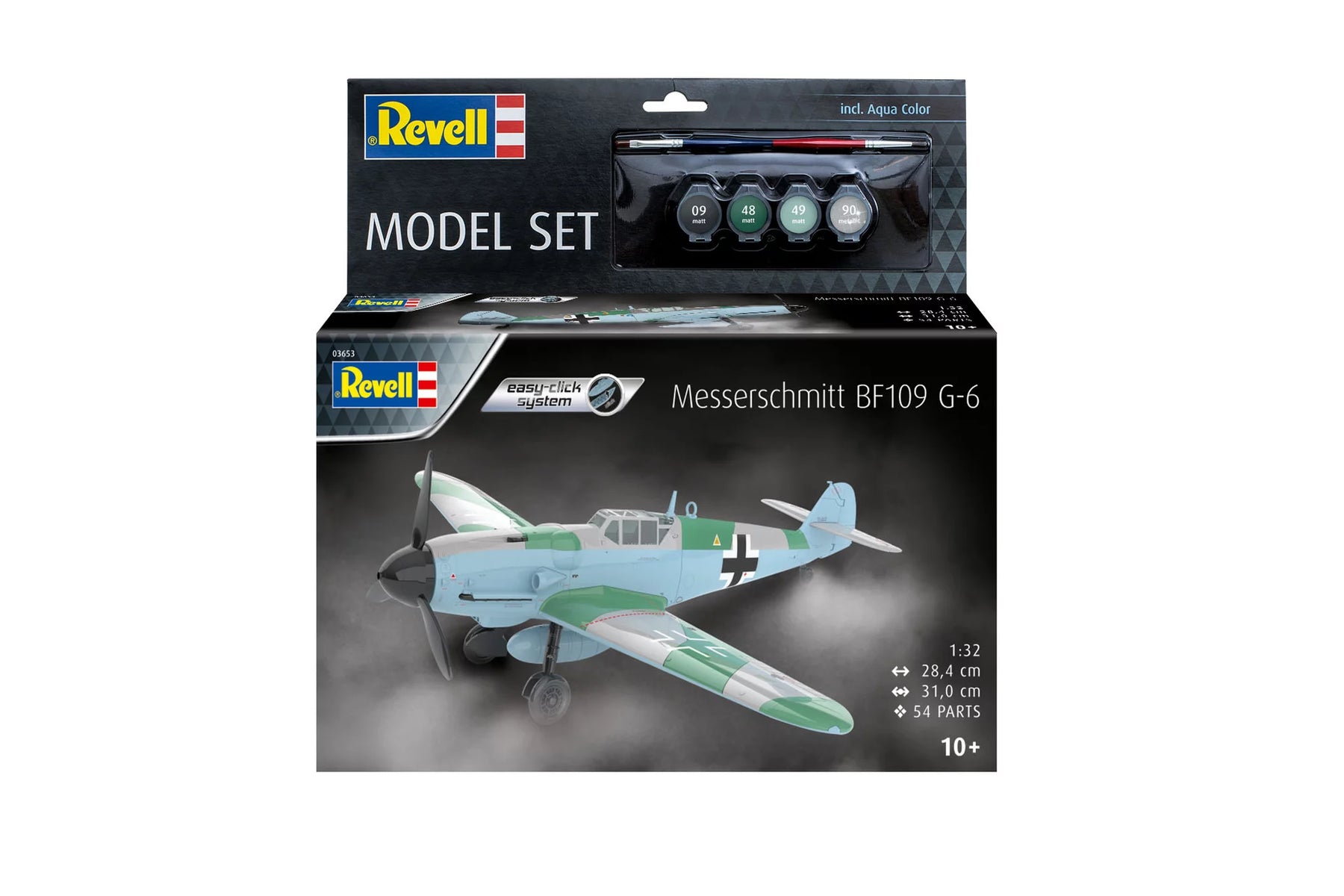 Model Set Messerschmitt Bf109G-6 Click System