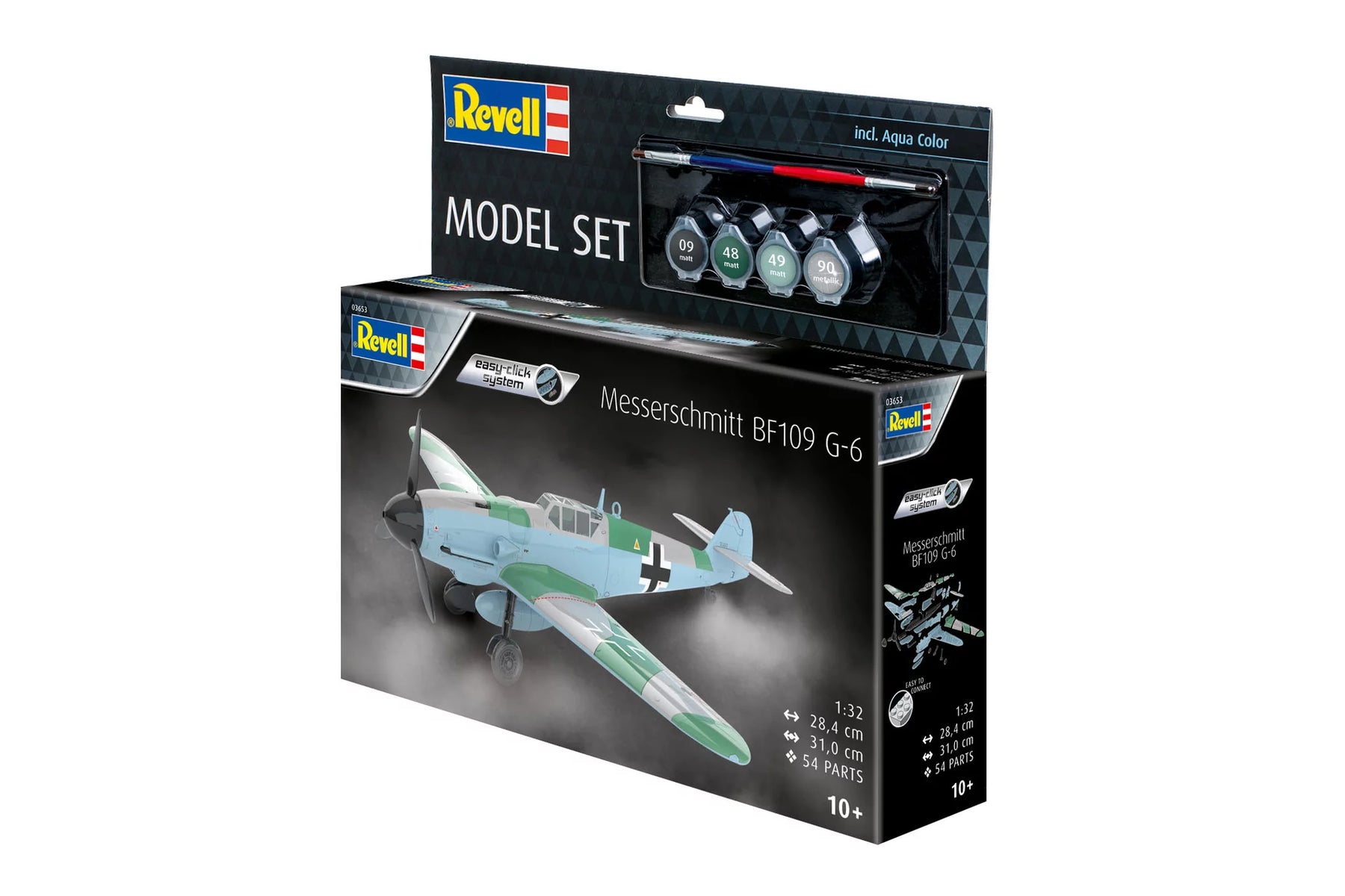 Model Set Messerschmitt Bf109G-6 Click System
