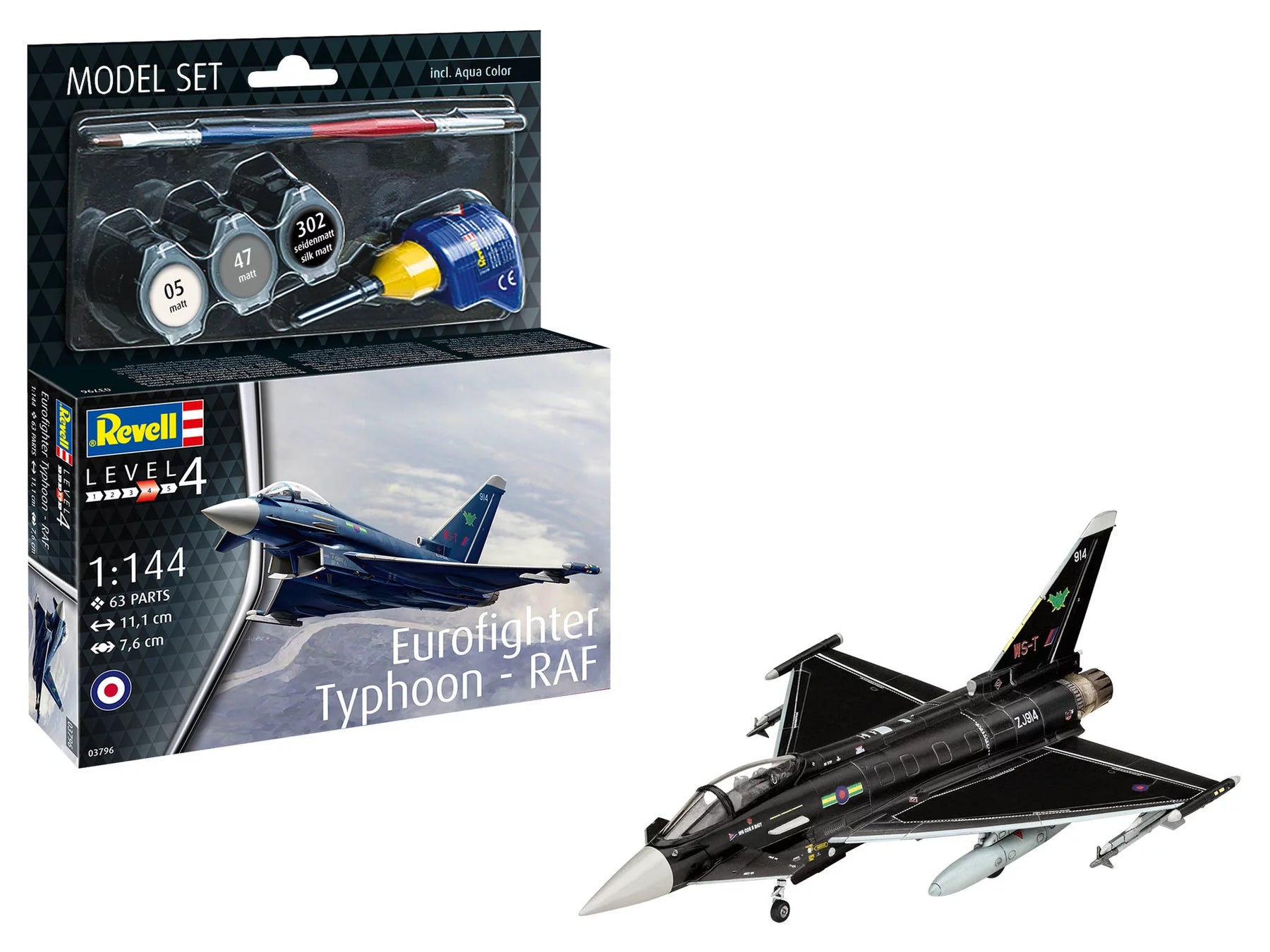 Model Set Eurofighter Typhoon - RAF