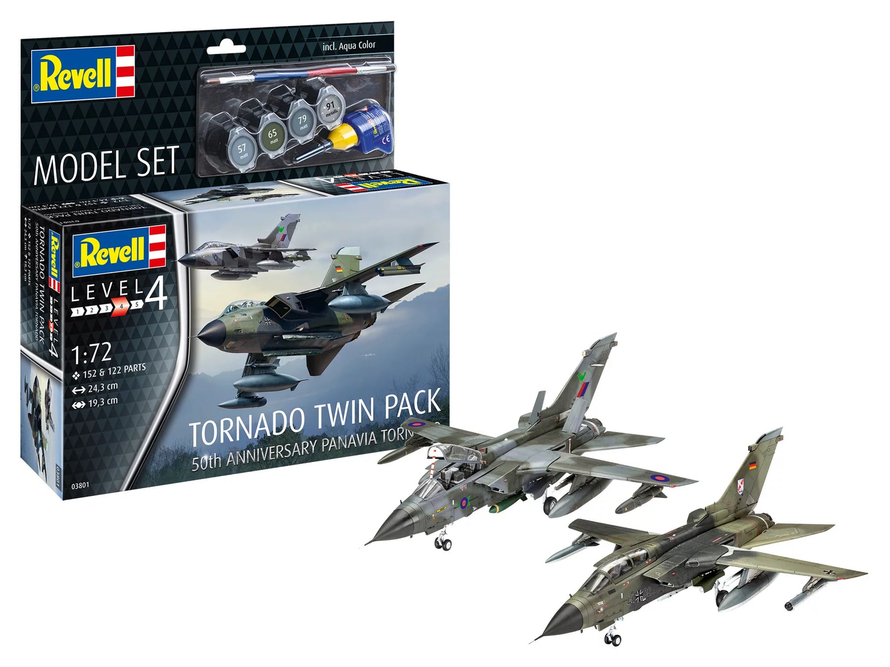 Model Set Tornado Twin Pack 50th Anniversary