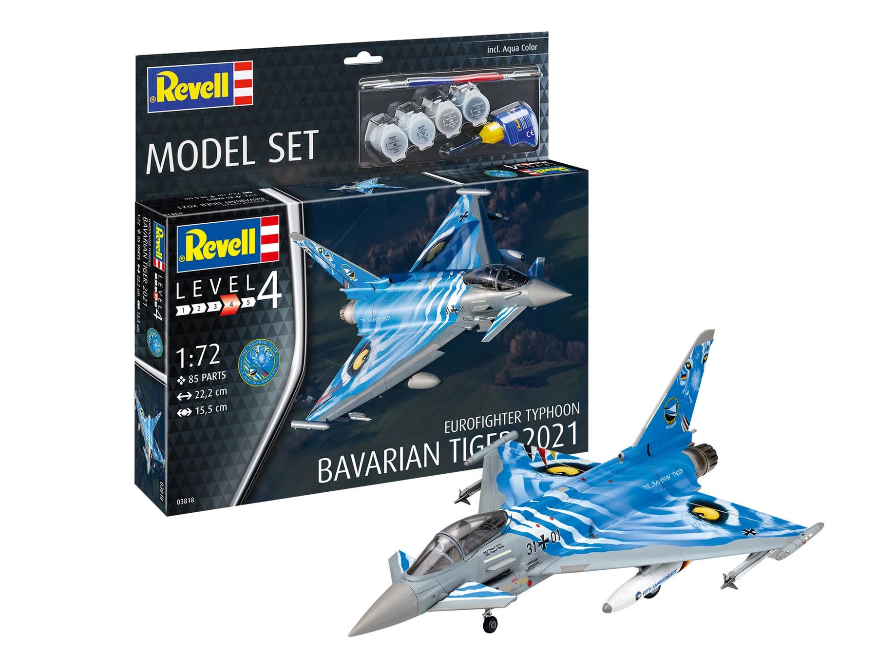 Modelset Eurofighter Typhoon "Beierse Tijger 2021"