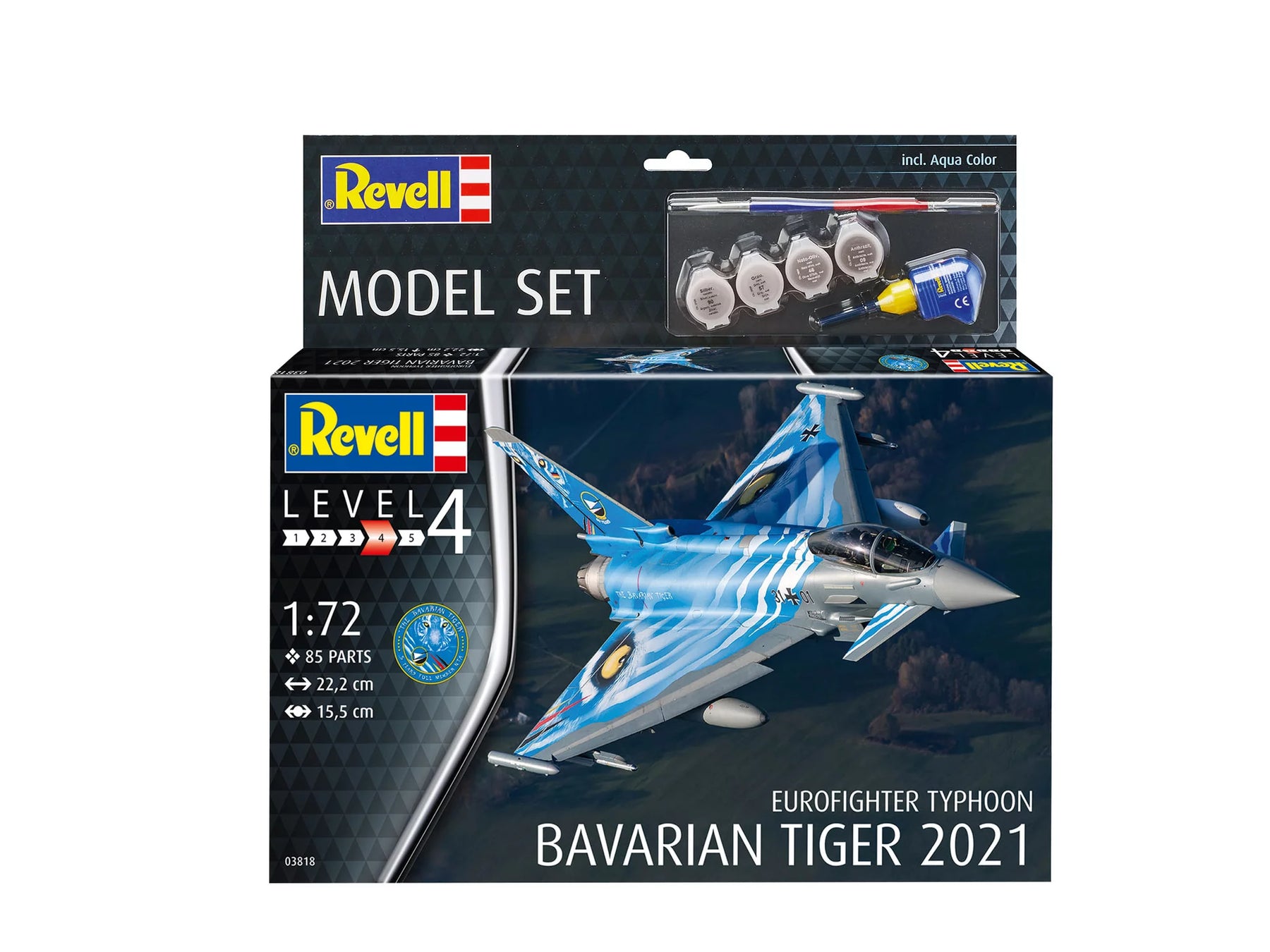 Modelset Eurofighter Typhoon "Beierse Tijger 2021"