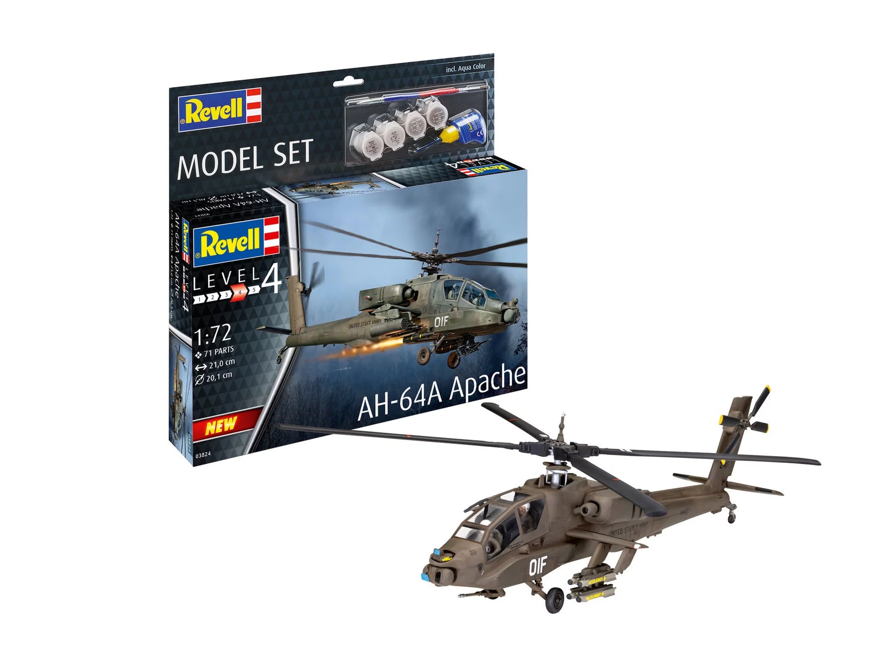 Modelset AH-64A Apache