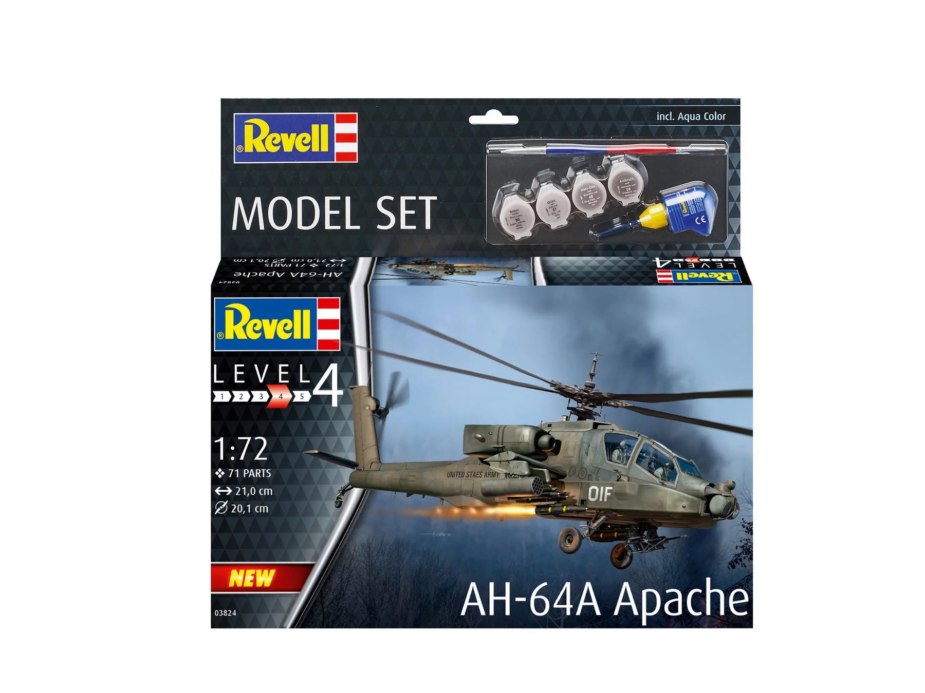 Modelset AH-64A Apache