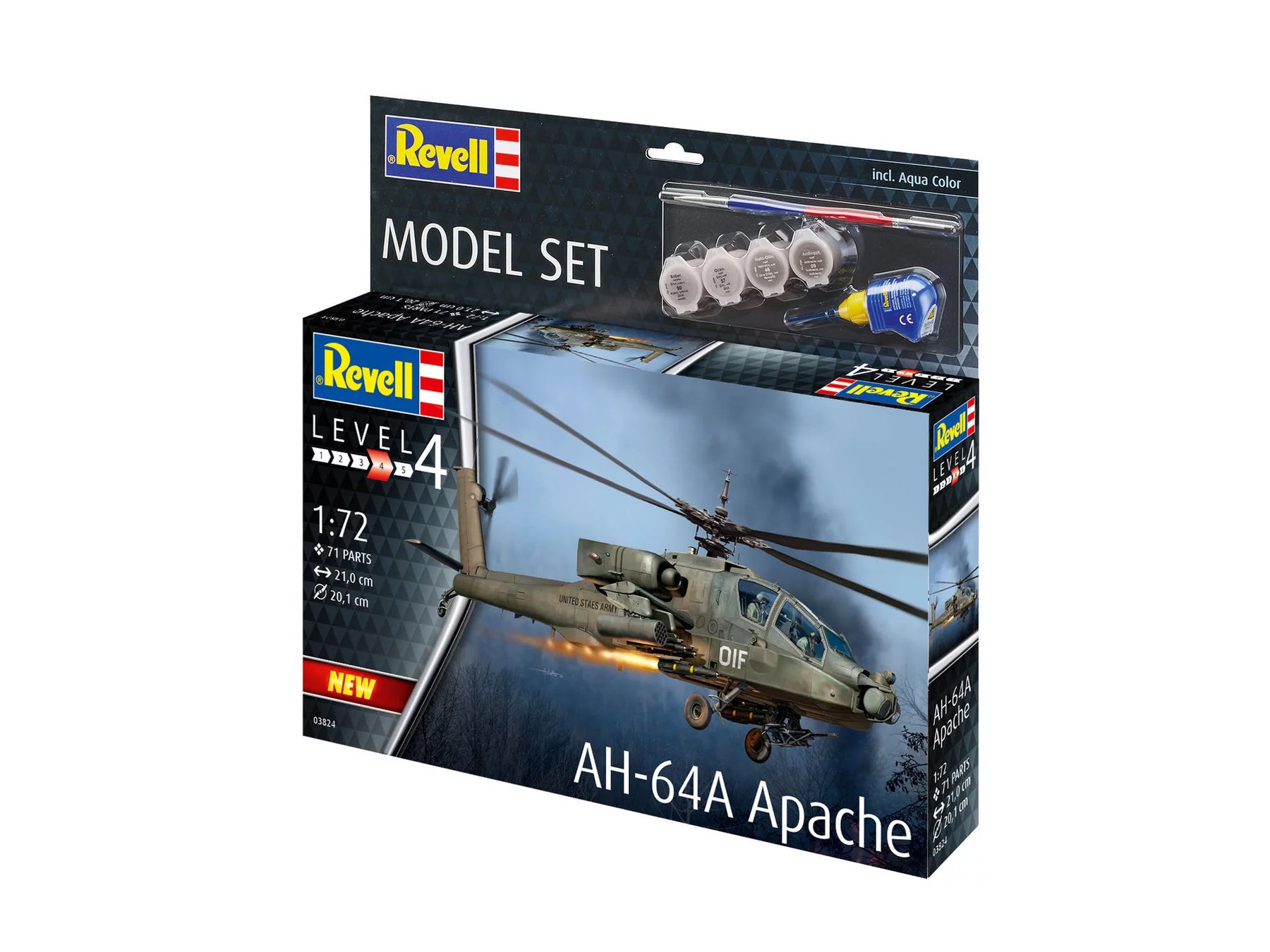 Modelset AH-64A Apache