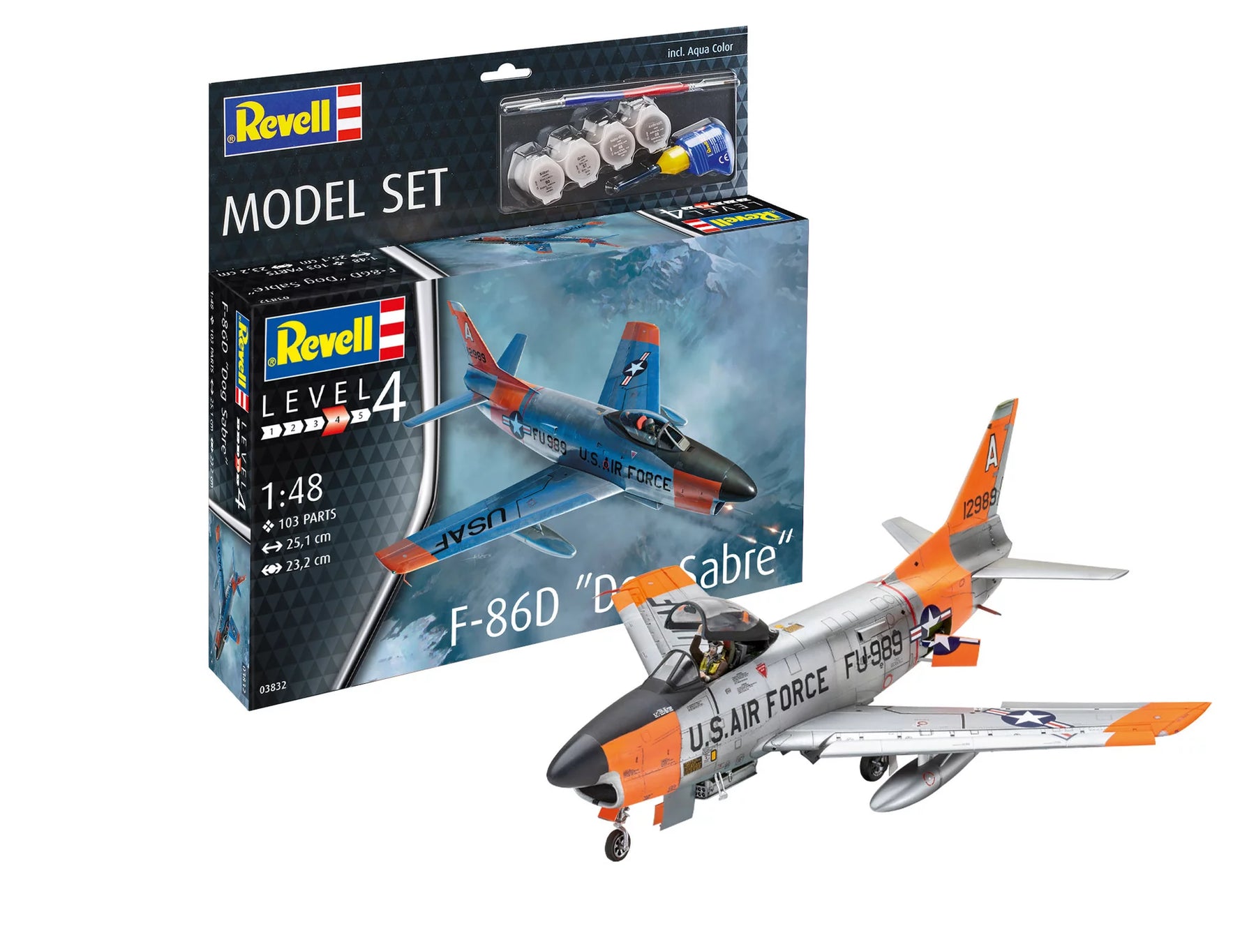 Modelset F-86D Hondensabel