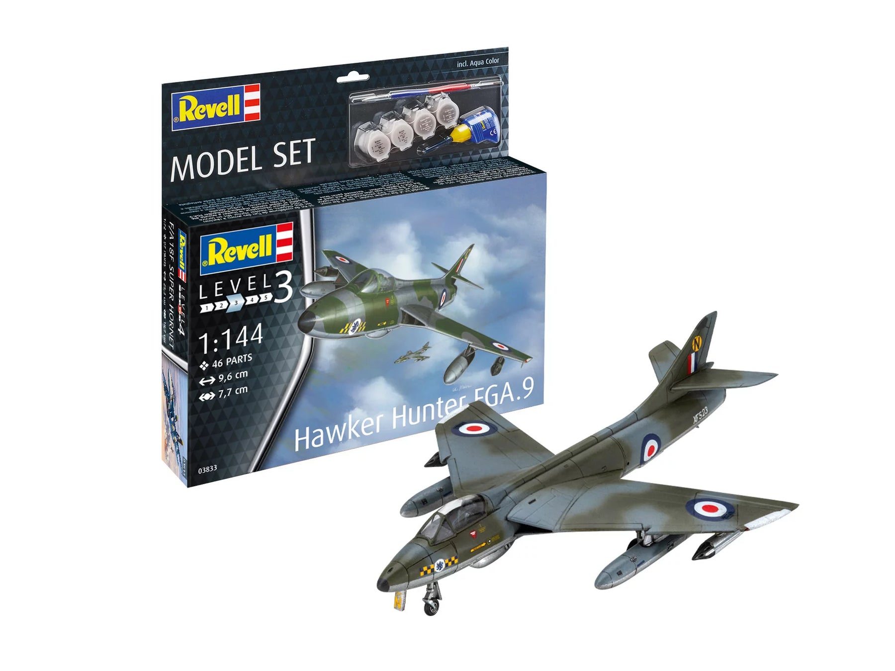Modelset Hawker Hunter FGA.9