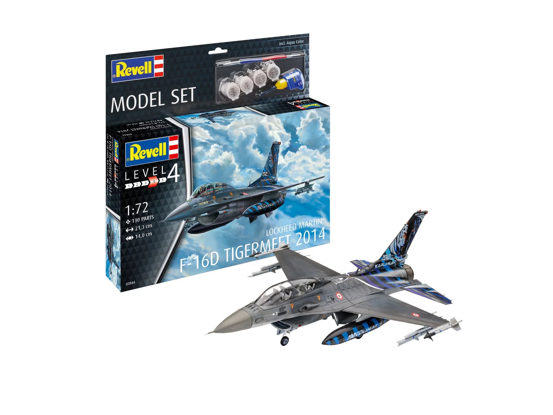 Model Set Lockheed Martin F-16D Tigermeet 2014