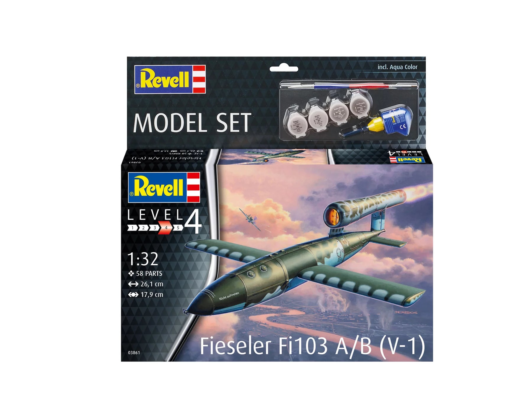 Set de Modelos Fieseler Fi103 A-B (V-1)