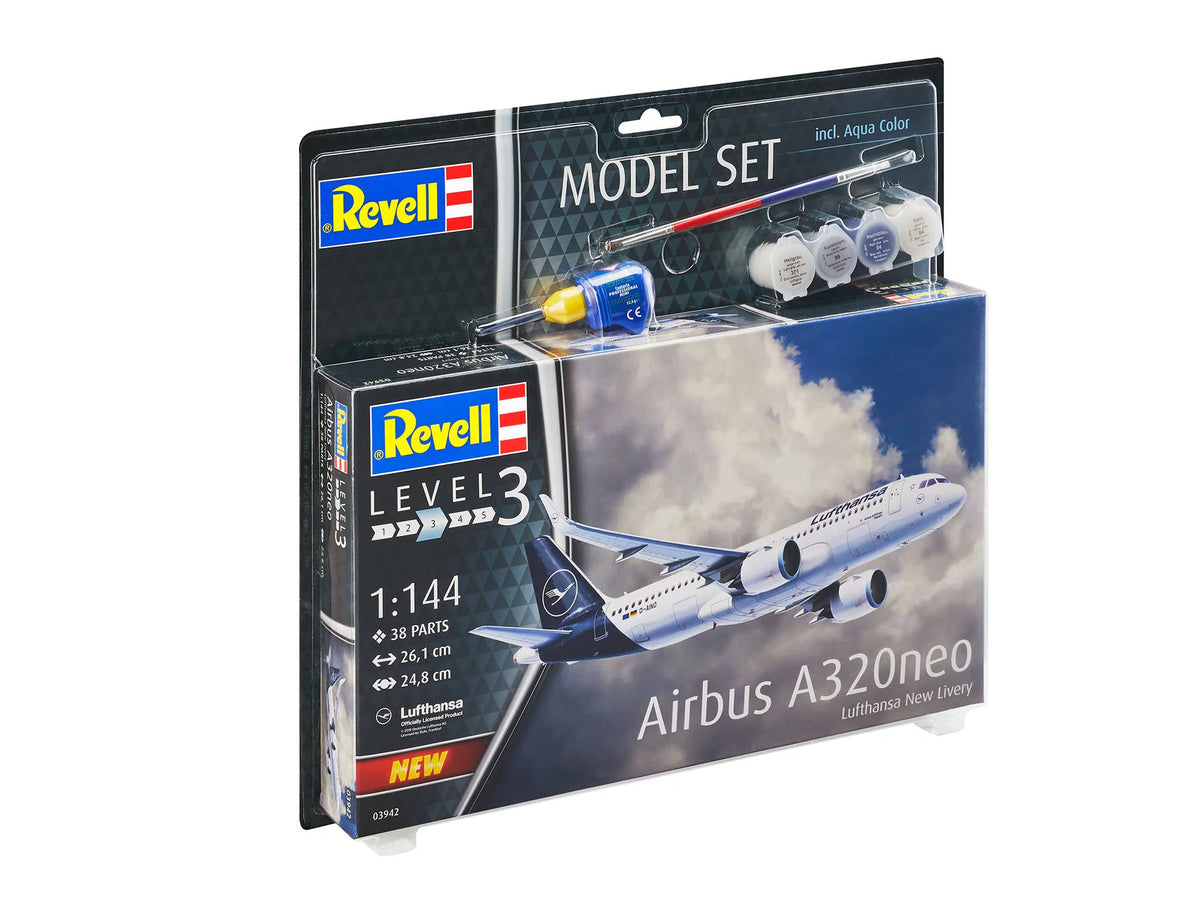 Model Set Airbus A320neo Lufthansa "New Livery"