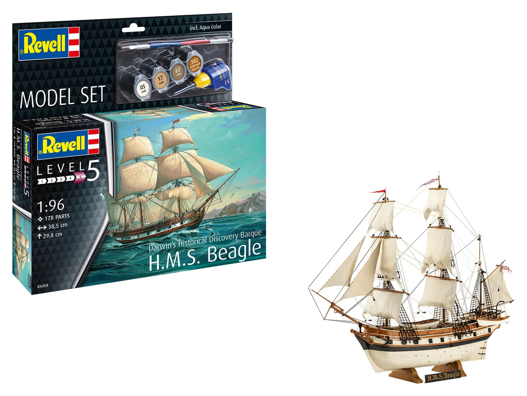 Modelset HMS Beagle