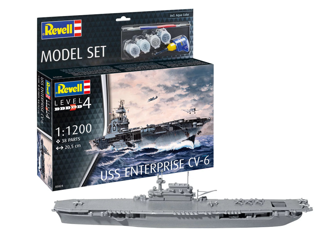 【未使用・未組立品】USS Enterprise CV-6 1/350プラモデル 1/350 i Love Kit USS Enterprise CV6 Aircraft Carrier - Squadron.com