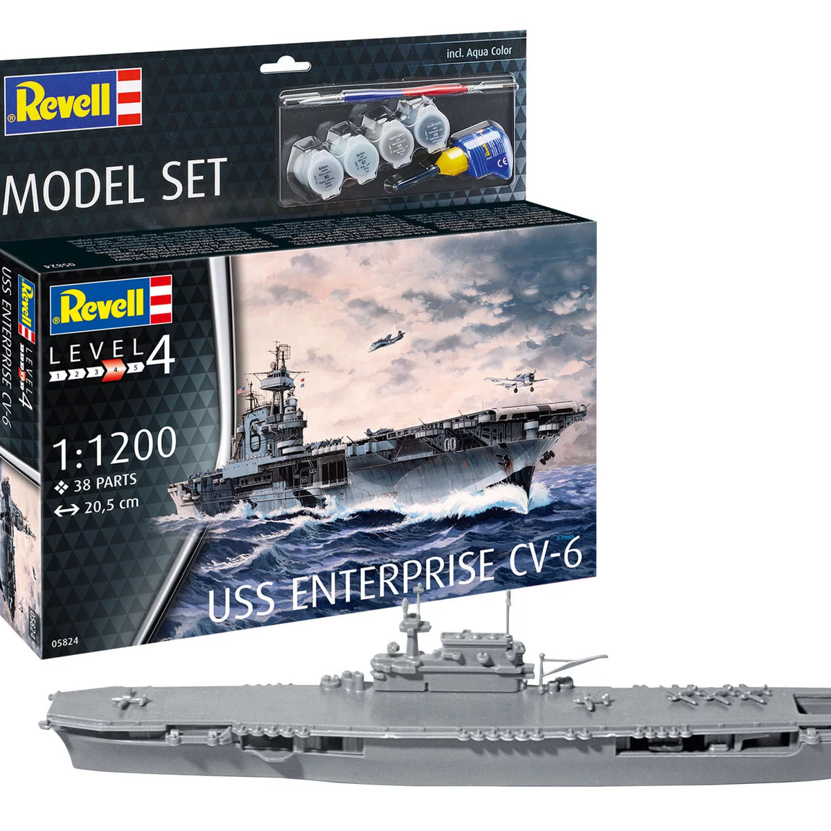 Model Set USS Enterprise CV-6