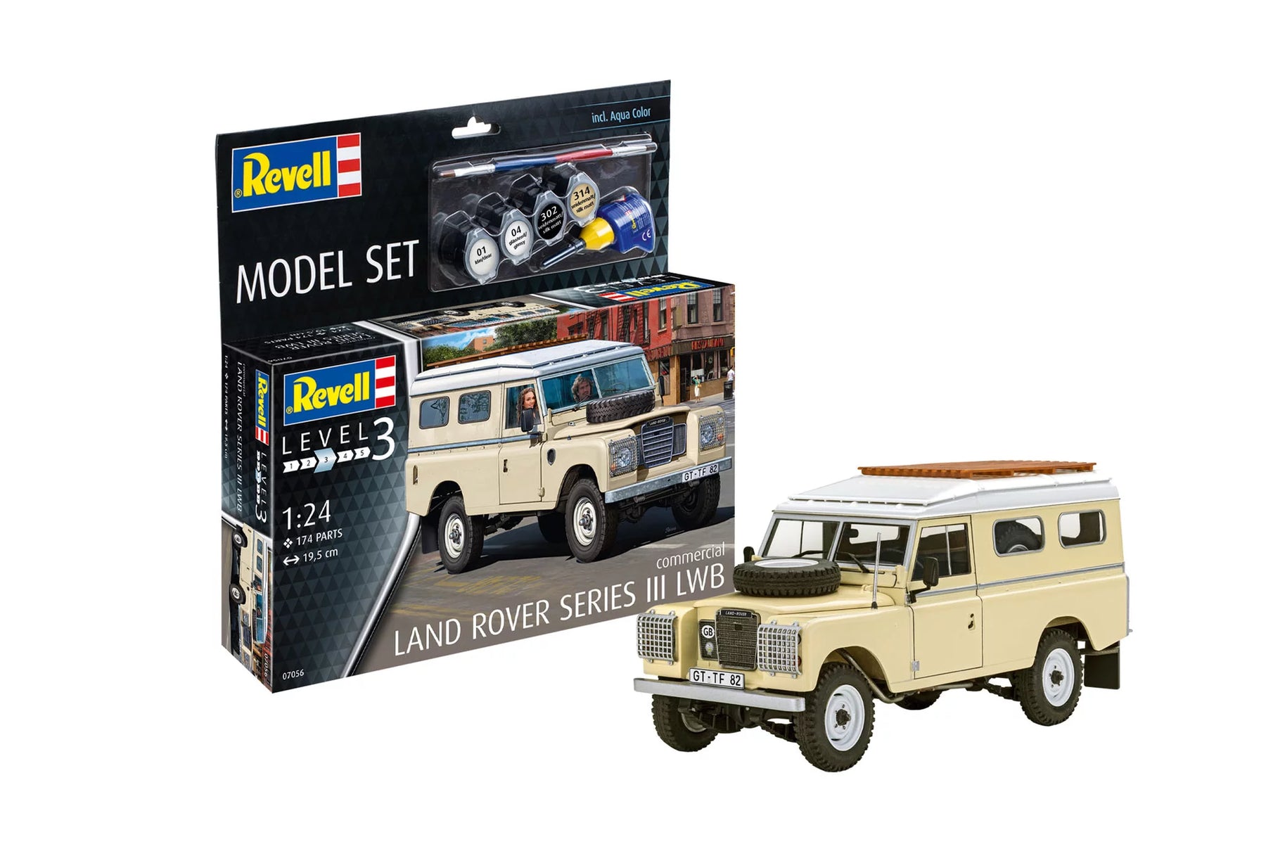 Modelset Land Rover Series III LWB (commercieel)
