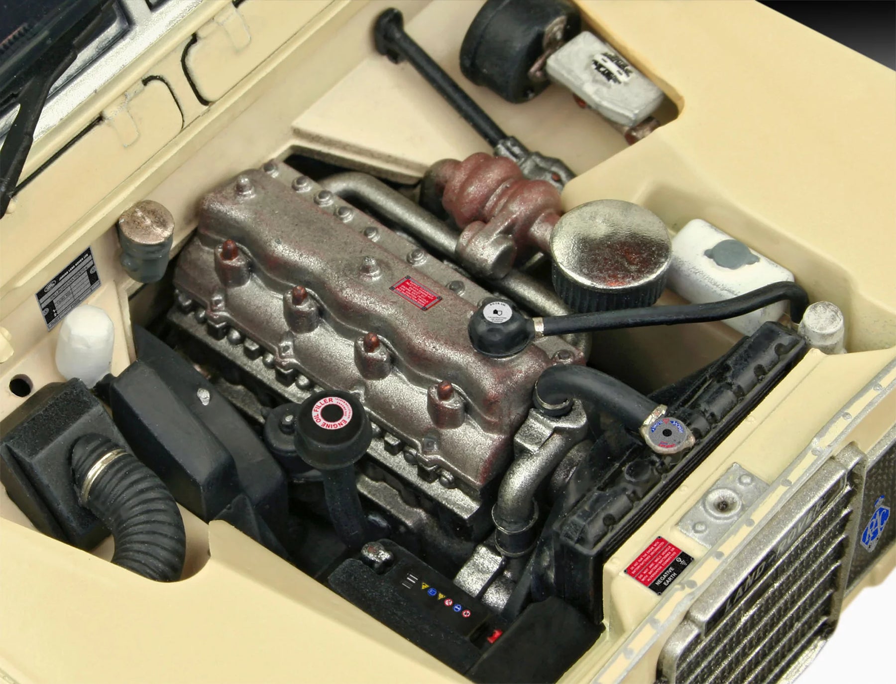 Conjunto de modelos Land Rover Serie III LWB (comercial)