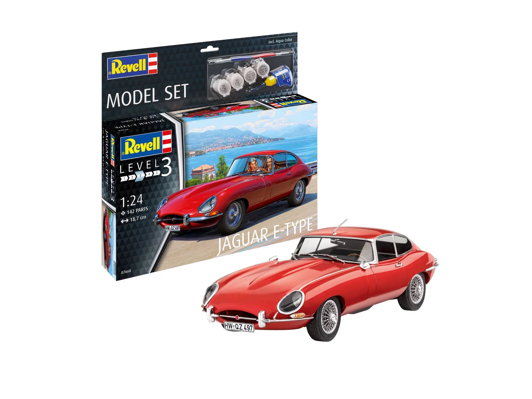 Modelset Jaguar E-Type Coupé