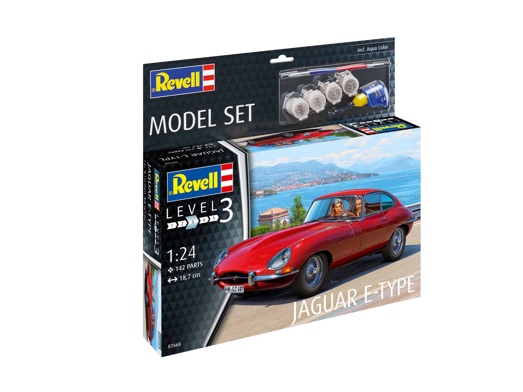 Conjunto de modelos Jaguar E-Type Coupé