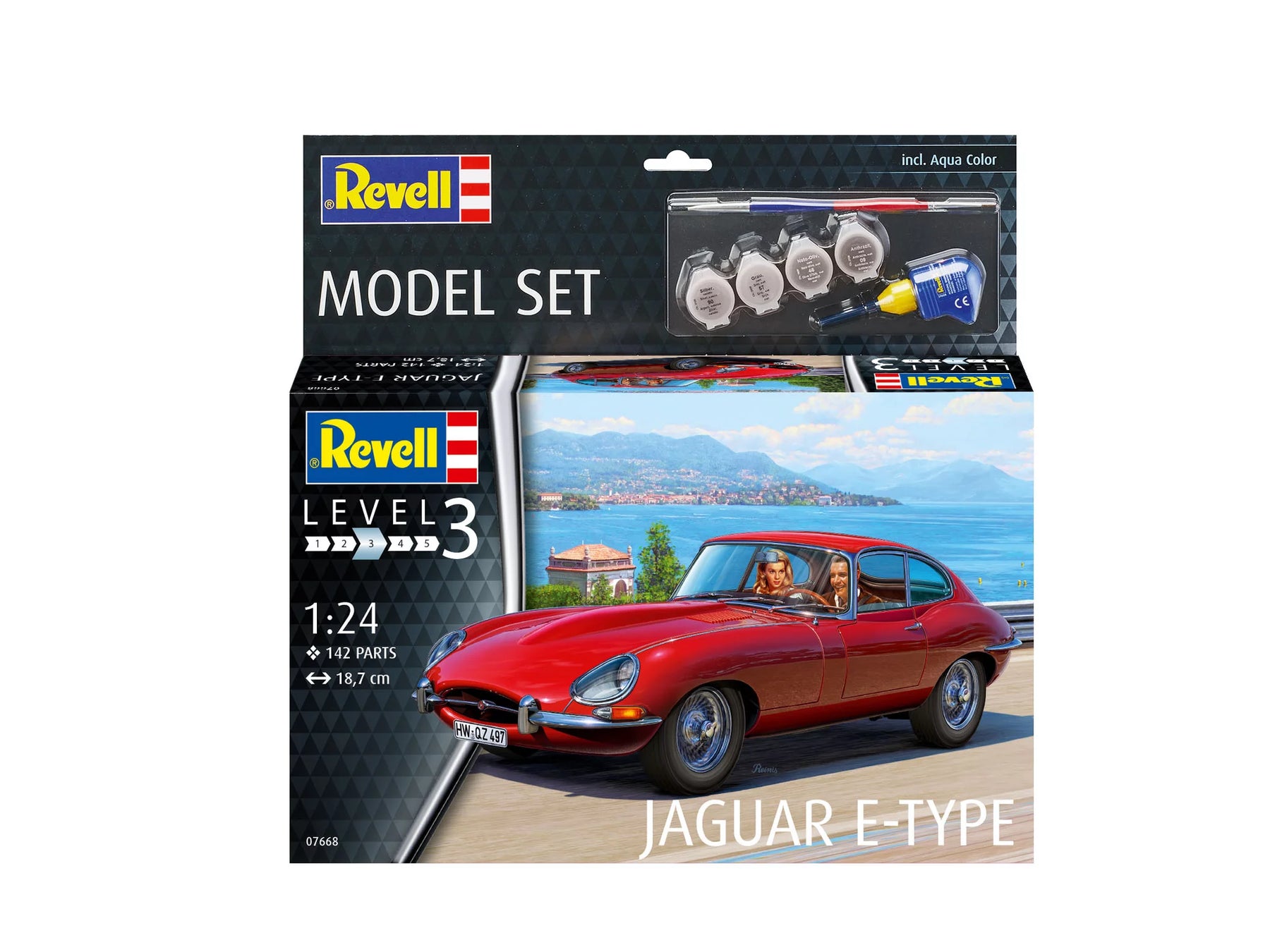 Conjunto de modelos Jaguar E-Type Coupé