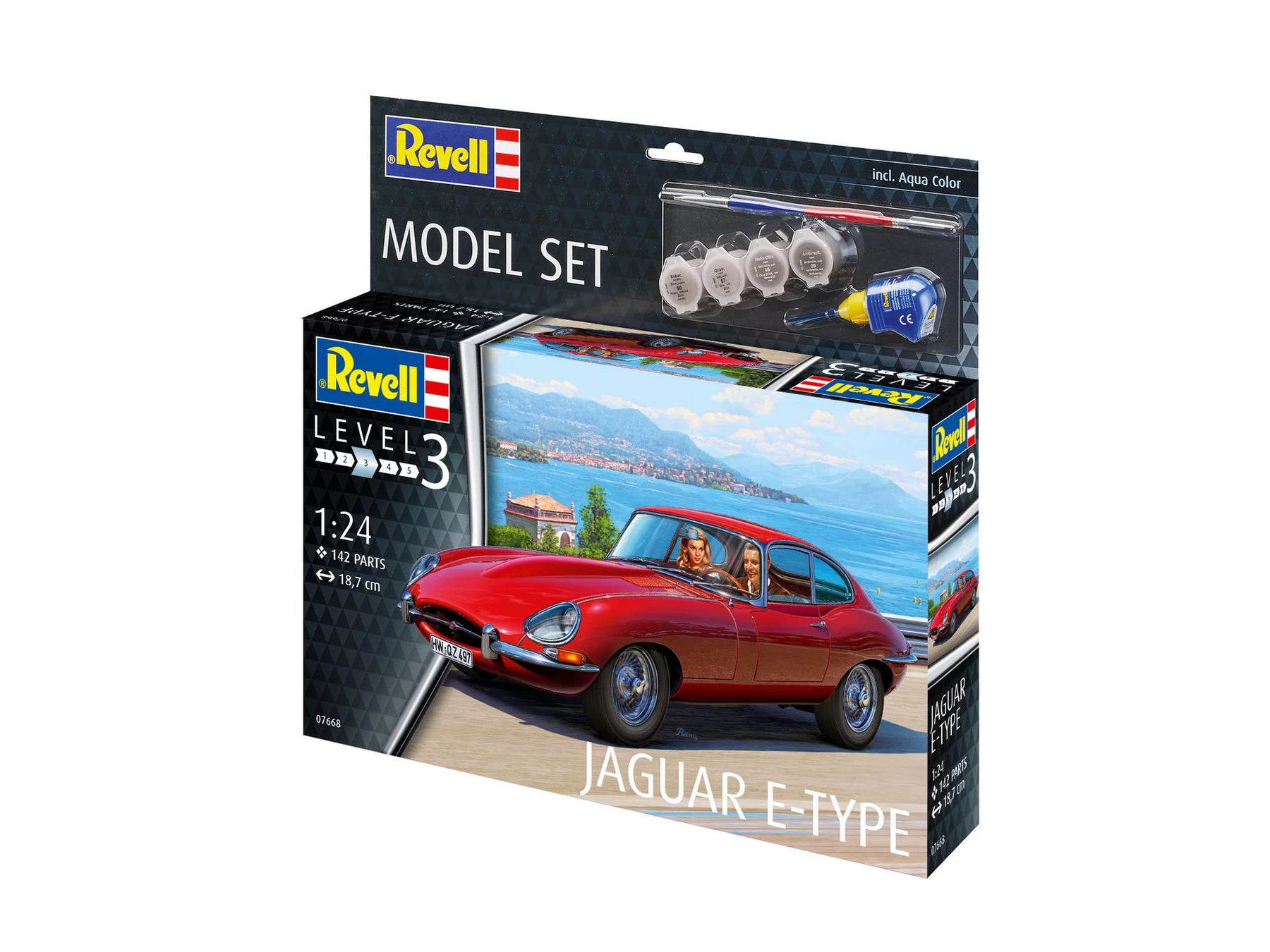 Conjunto de modelos Jaguar E-Type Coupé