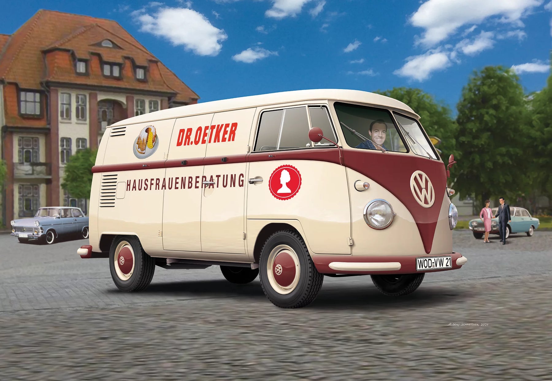 Conjunto de modelos VW T1 "Dr. Oetker"