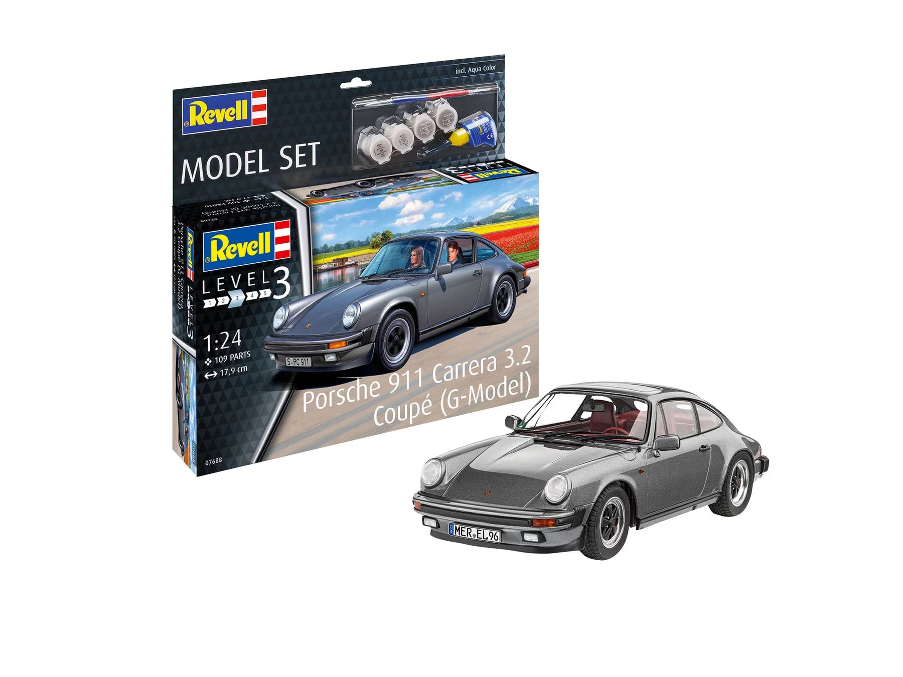 Modelset Porsche 911 Carrera 3.2 Coupé (G-model)
