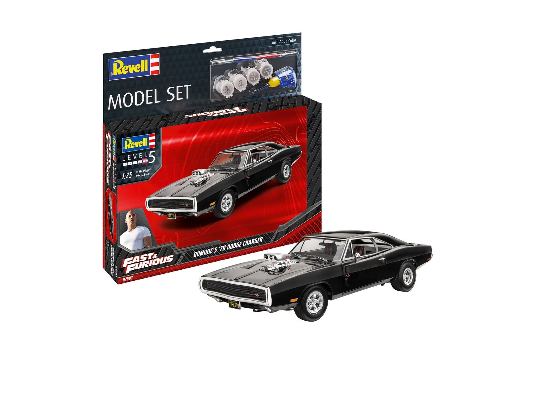 Model Set F-F Dominic's 1970 Dodge Charger