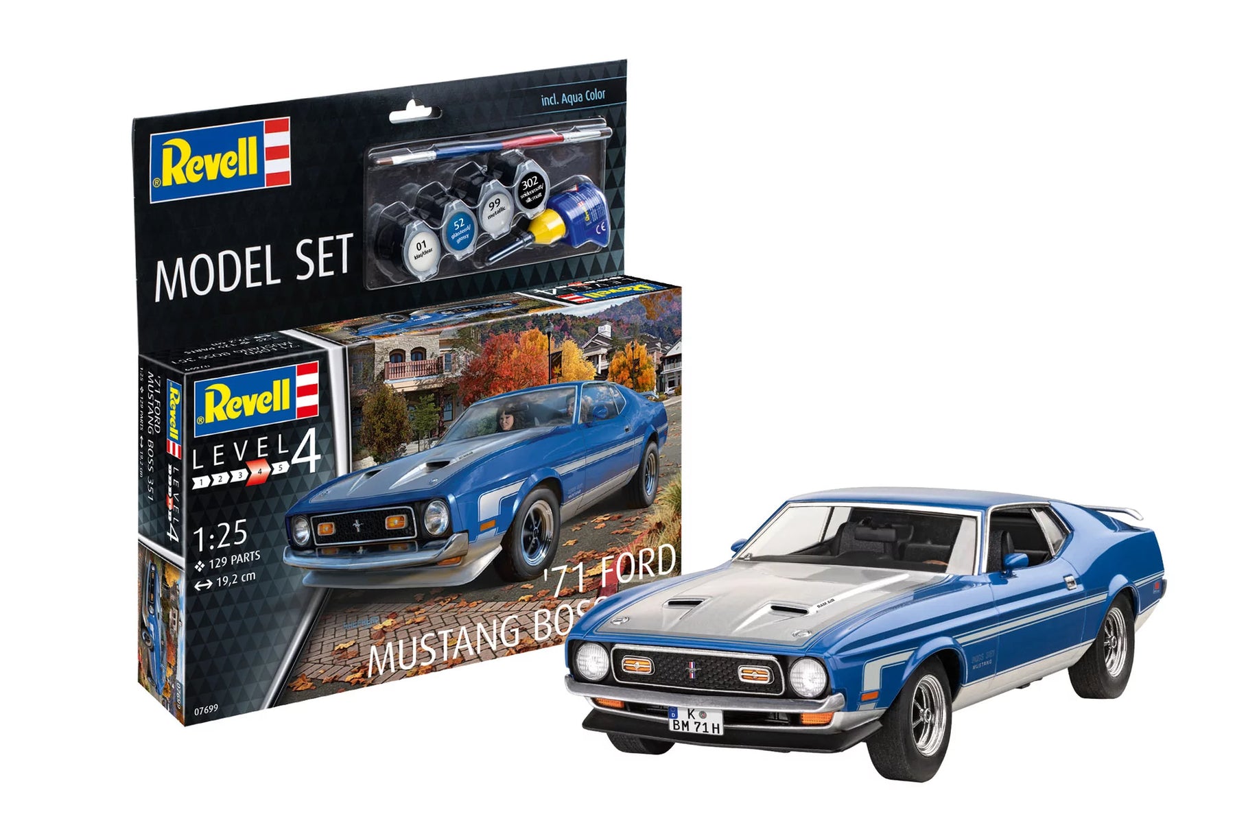 Modelset '71 Ford Mustang Boss 351