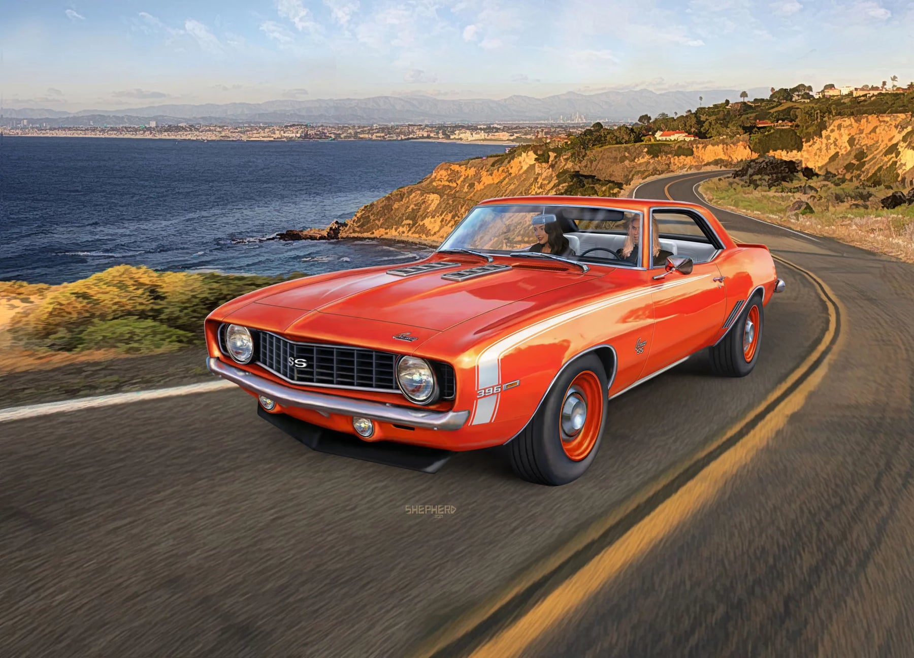 Conjunto de modelos '69 Camaro® SS™ 396