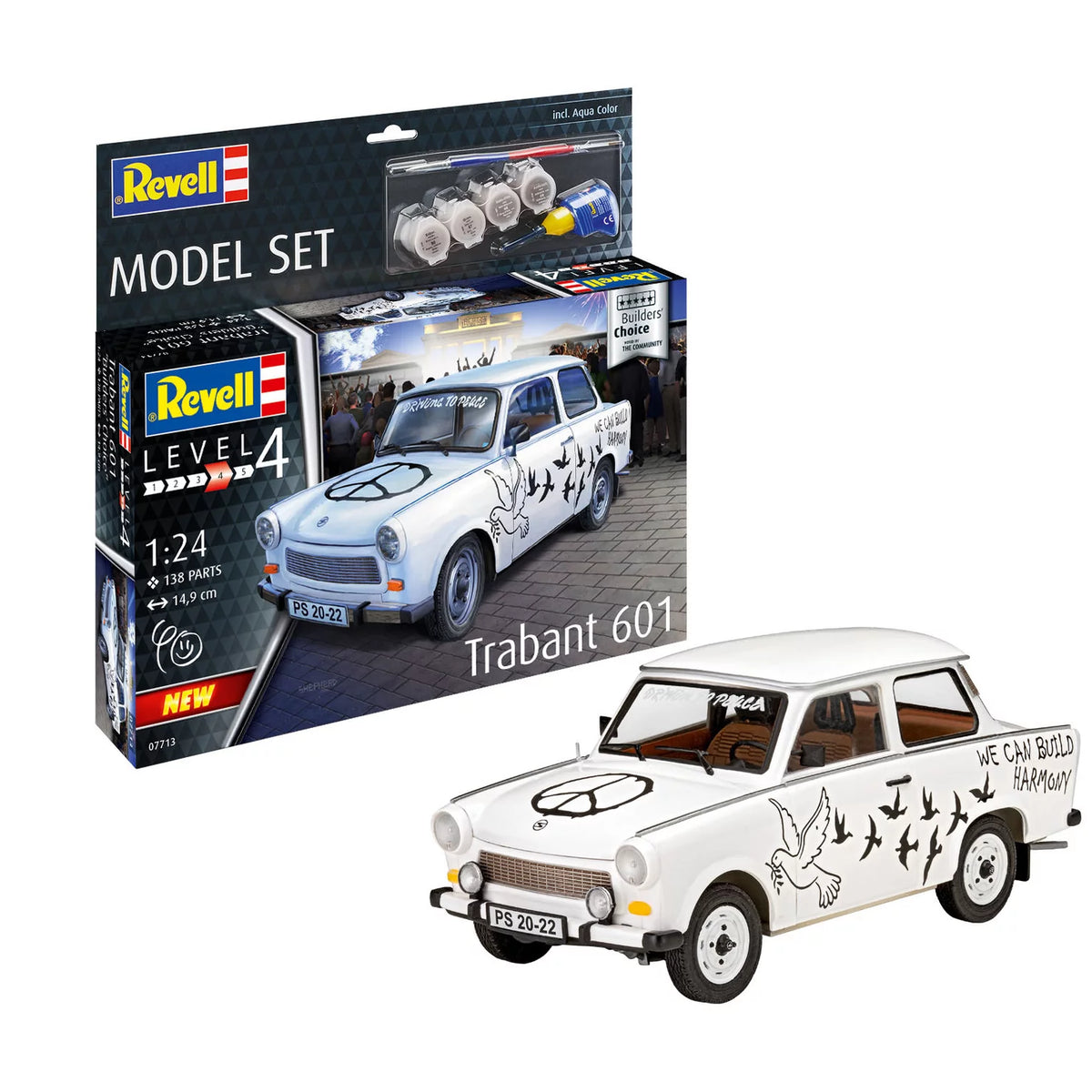 Revell 1/24 Trabant 601S 20周年記念 Model Set Trabant 601S 