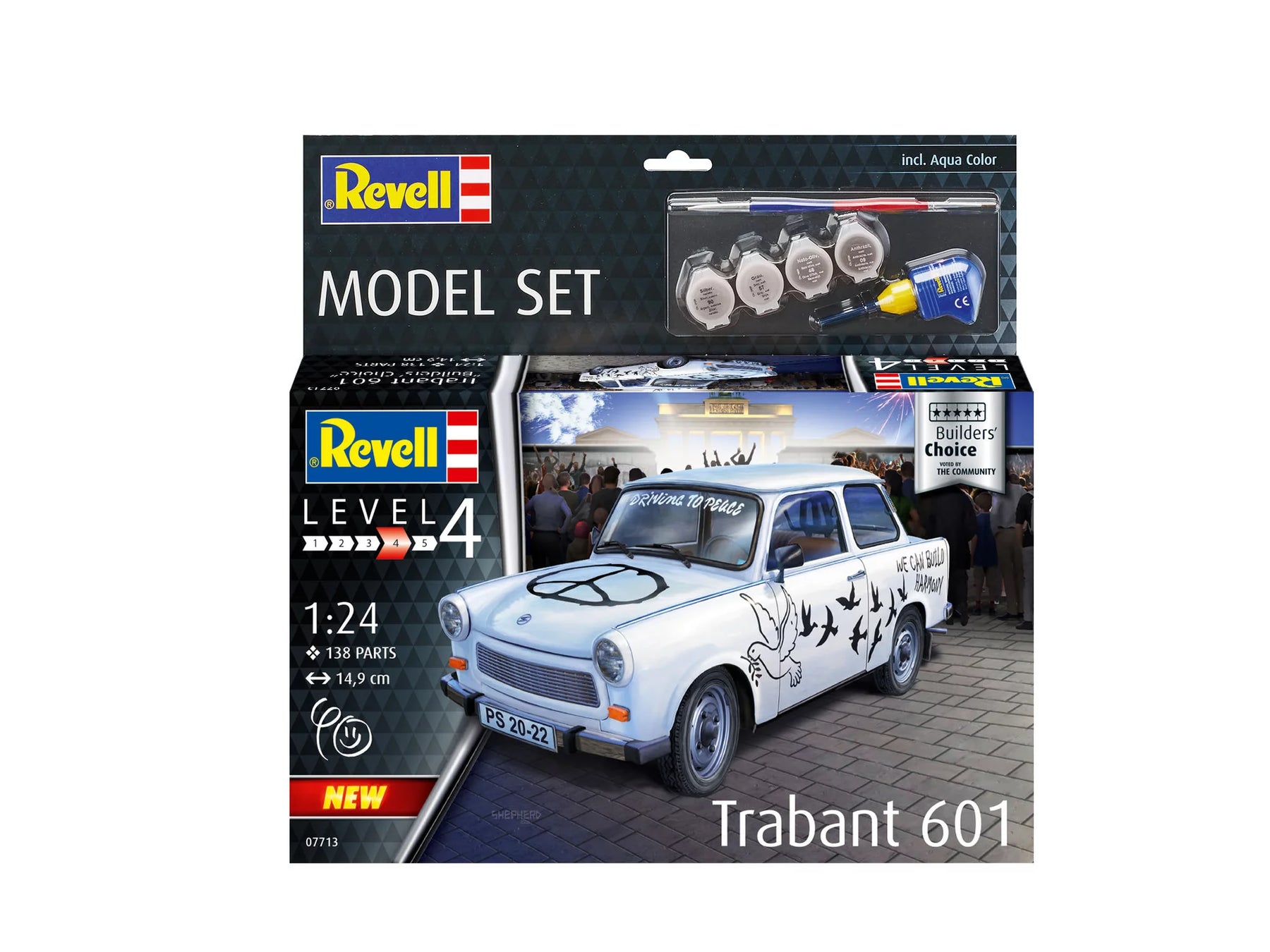 Modelová sada Trabant 601S "Builder's Choice"