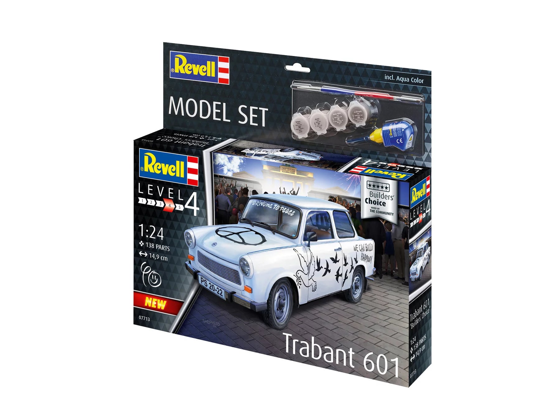 Modelová sada Trabant 601S "Builder's Choice"
