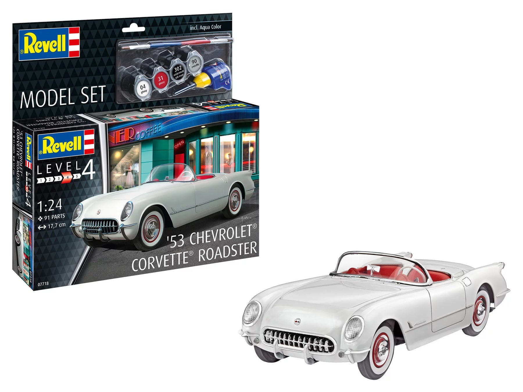Modelset 1953 Chevrolet® Corvette® Roadster
