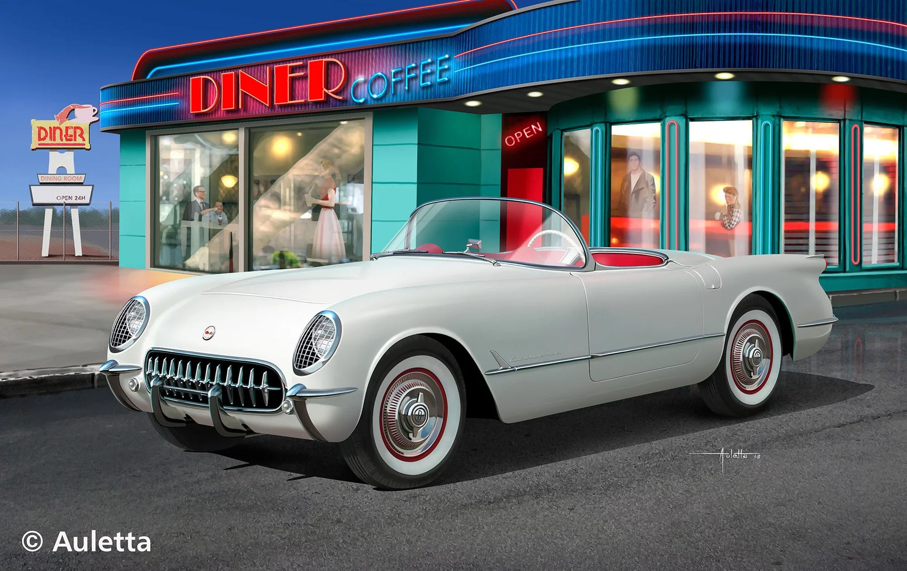 Model Set 1953 Chevrolet® Corvette® Roadster