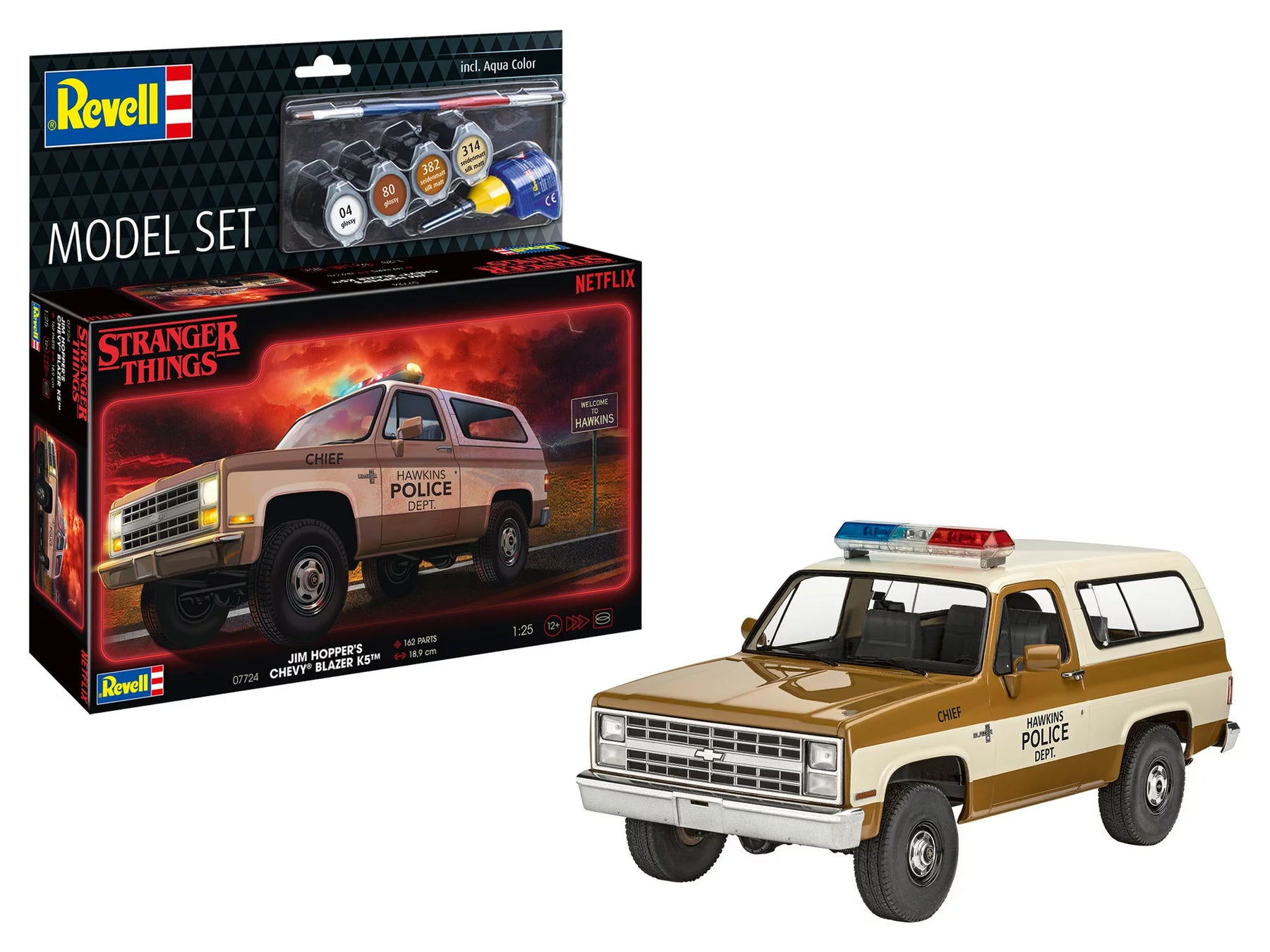 Modellkészlet "Stranger Things" Chevrolet K5 Blazer