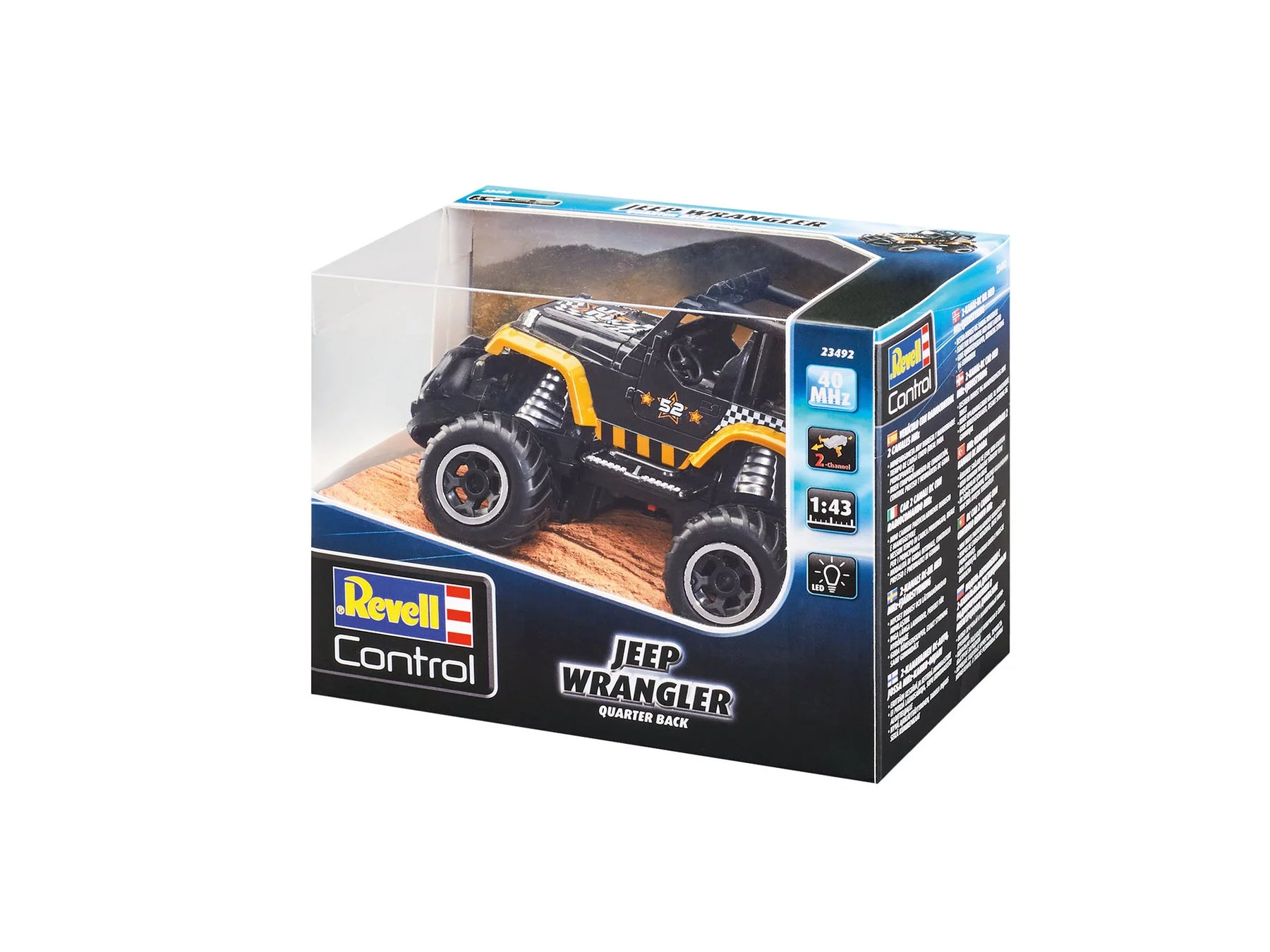 RC auto Jeep Wrangler "Quarter Back"