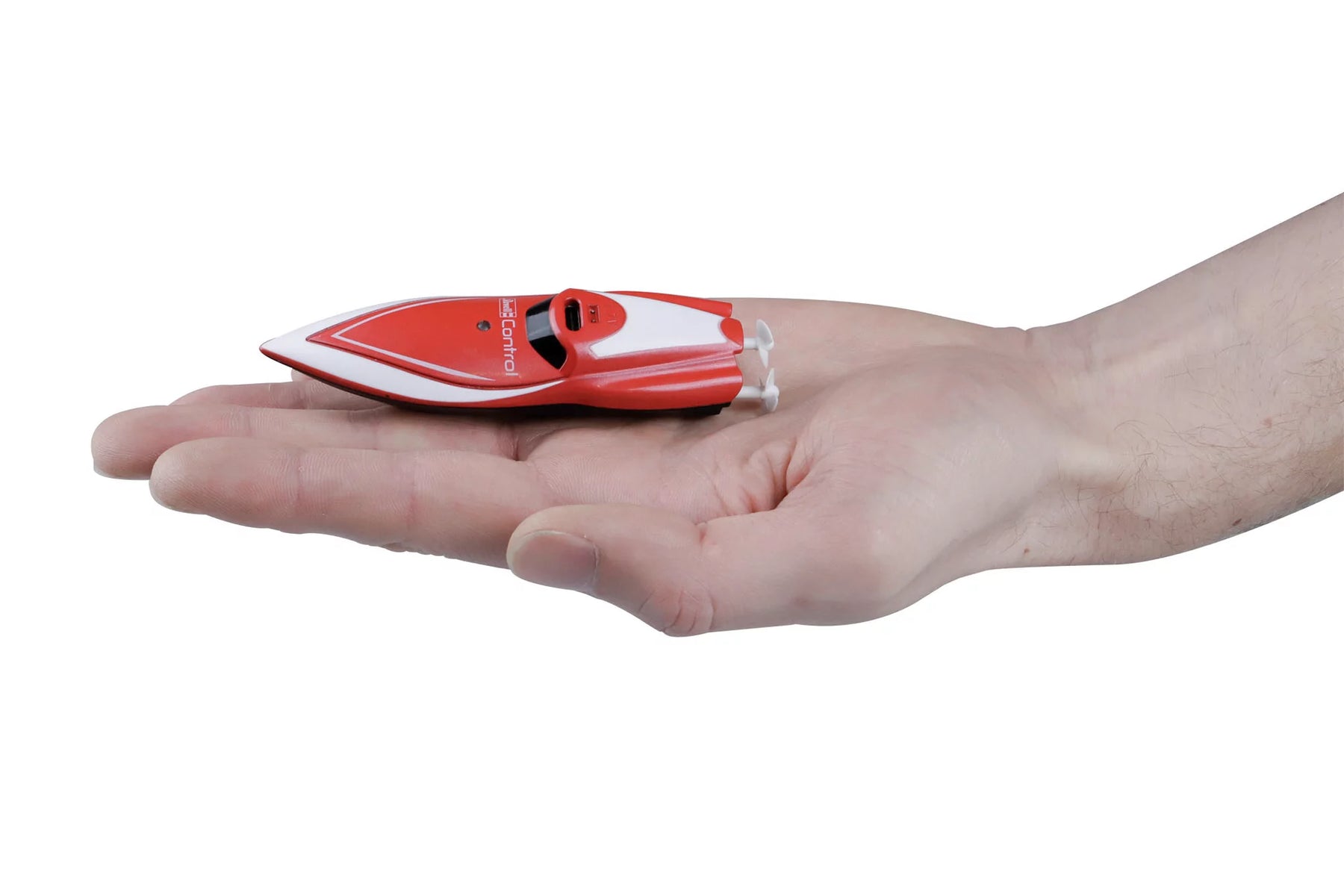 Mini RC hajó "piros"