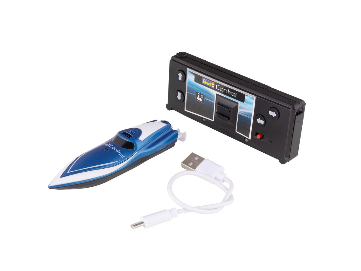 Mini RC boat "blue"