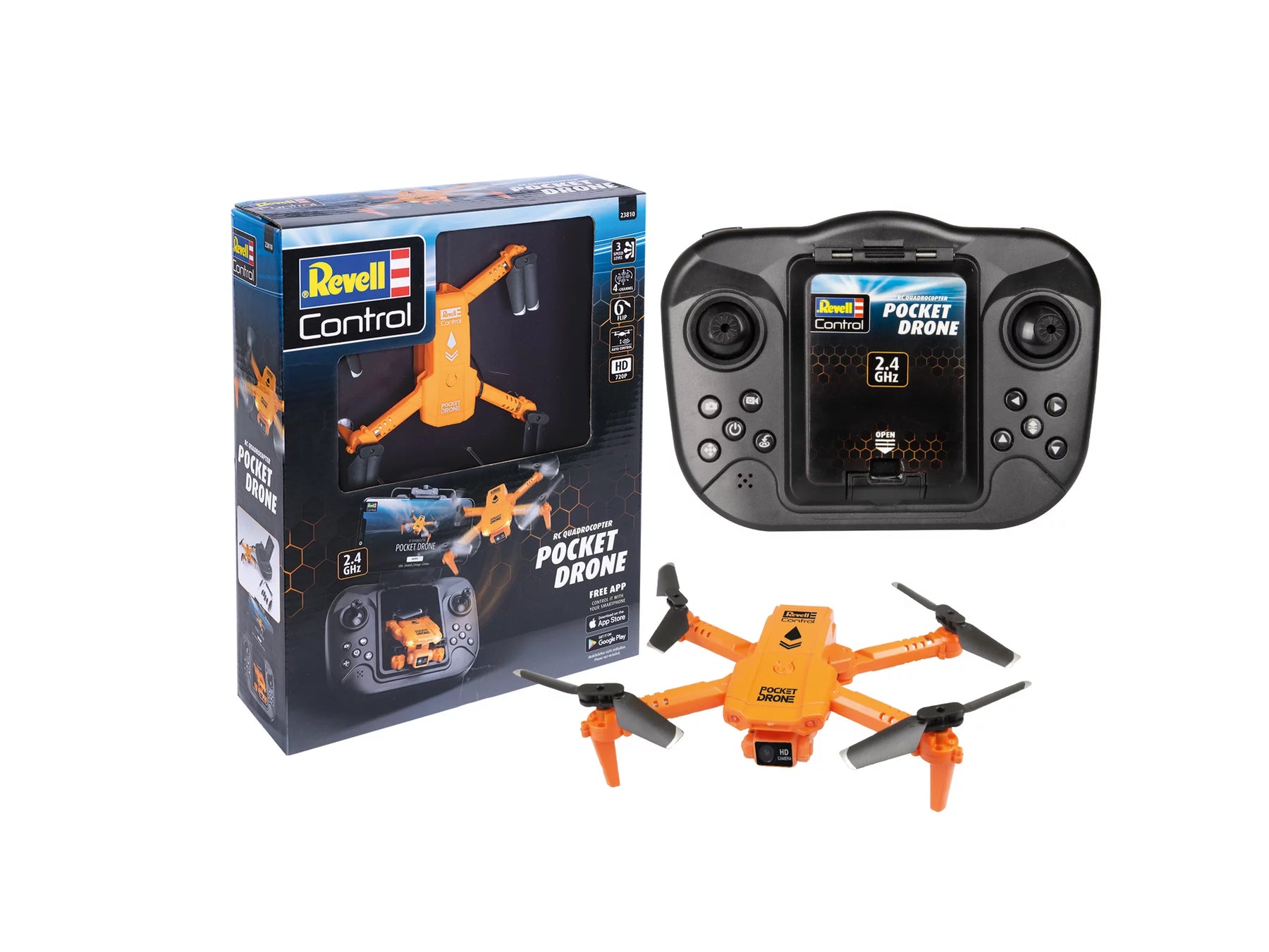RC Quadcopter “Pocket Drone”