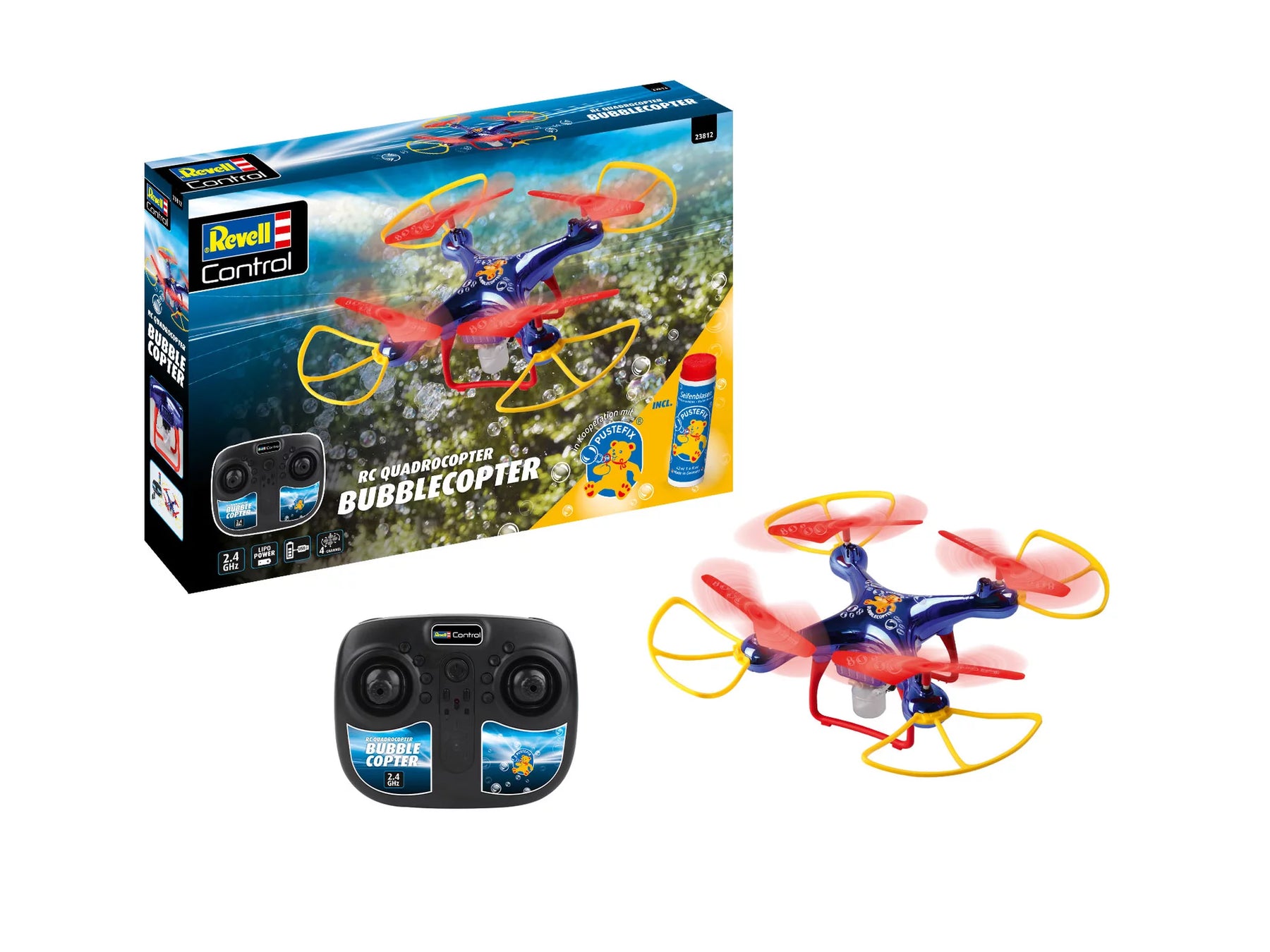 RC Quadcopter “Bubblecopter”